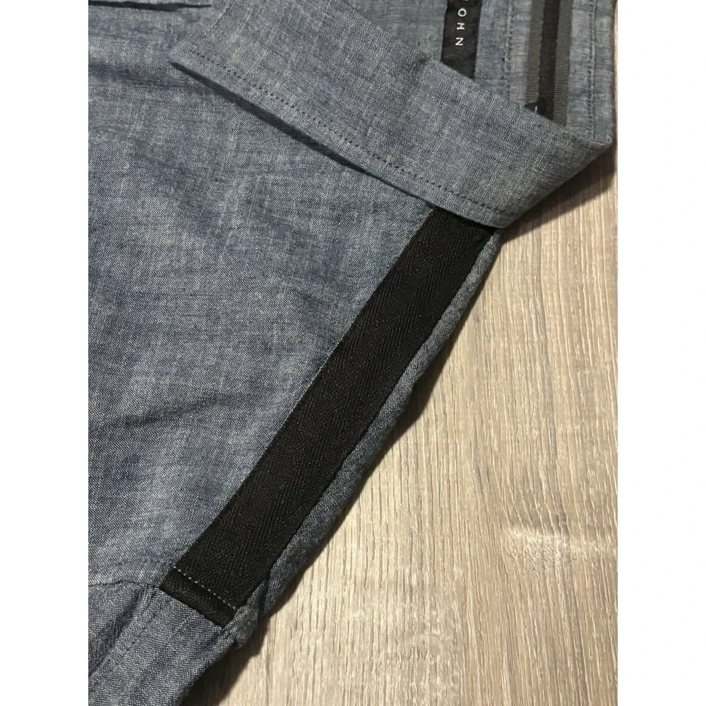 Used Sean John Blue Short Sleeve Button-up Shirt Men's Sz 3X Excellent Condition - Picture 5 of 10